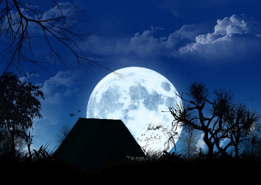 moonrise camping in bucharest